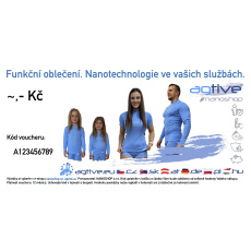 Ваучер NANOSHOP AGTIVE 500 Ваучер NANOSHOP AGTIVE 500